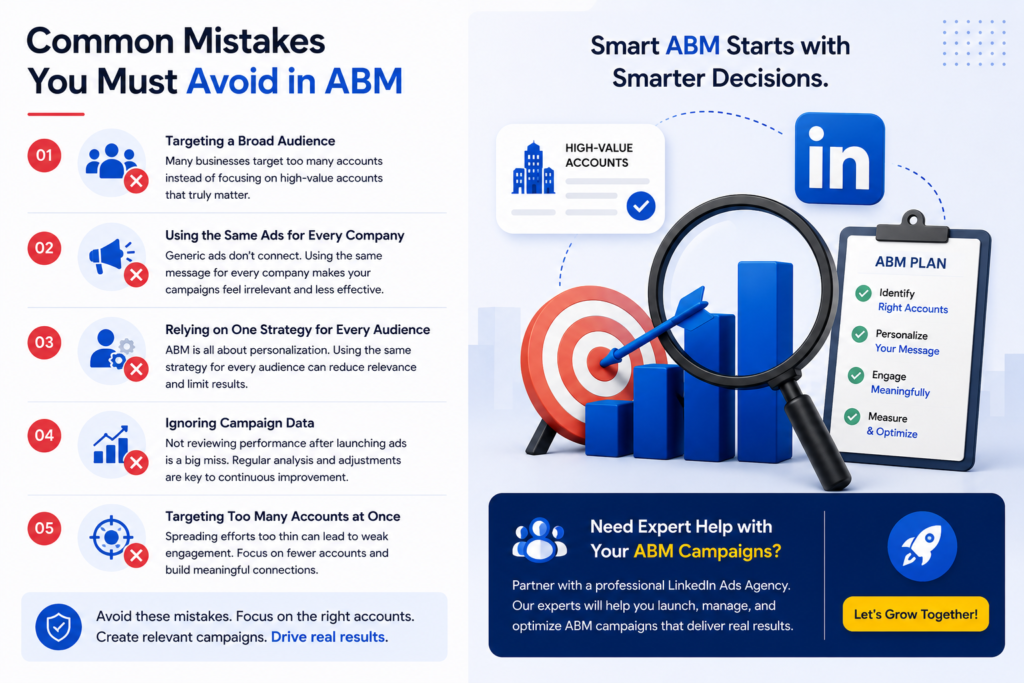 common mistakes in abm
