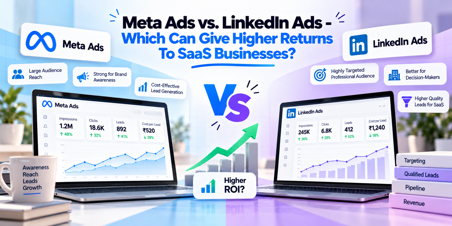 meta ads vs linkedin ads