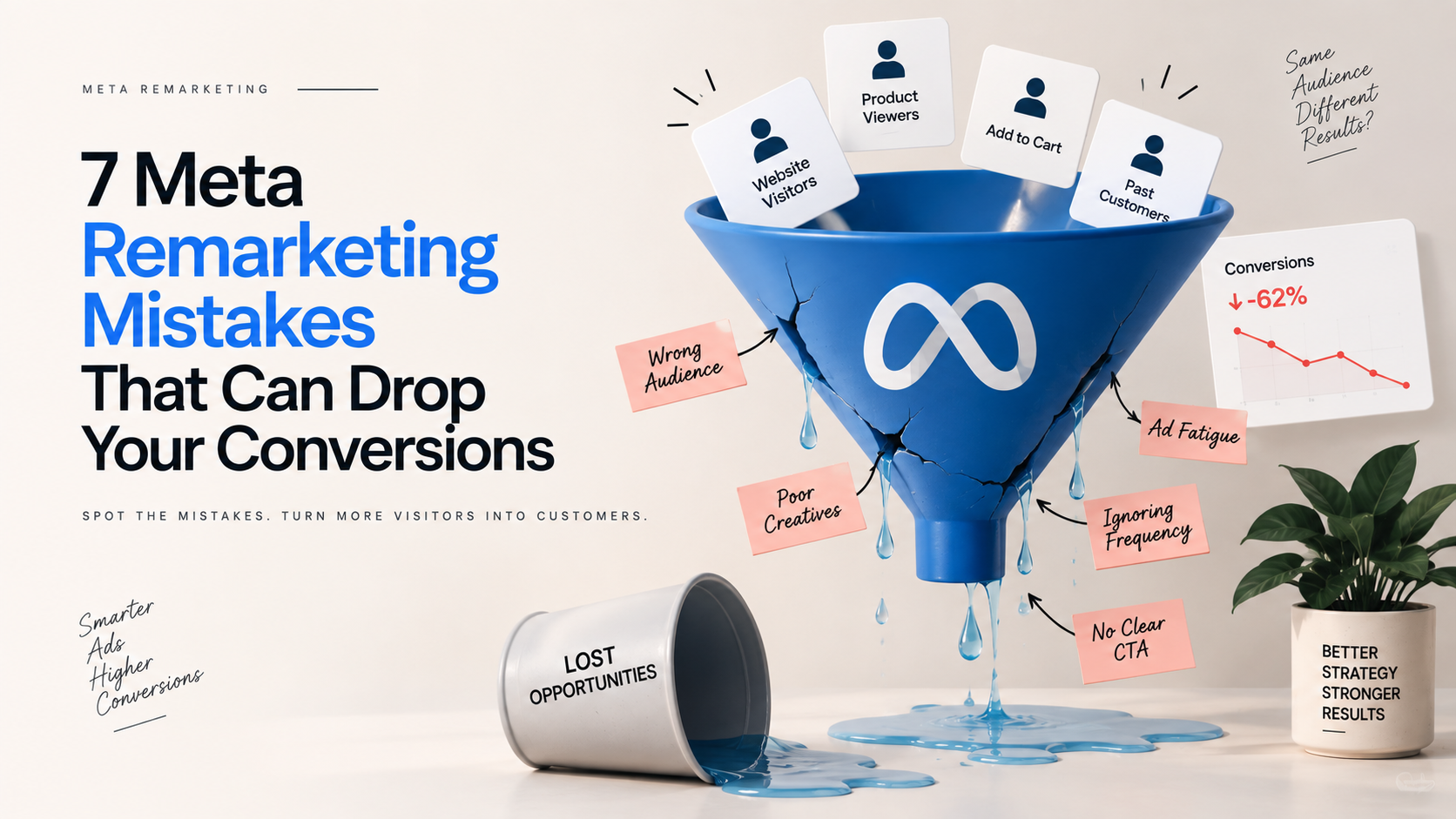 7 Meta Remarketing Mistakes That Can Drop Your Conversions